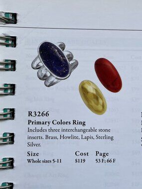Silpada Primary Colors Ring - 3 Rings In One